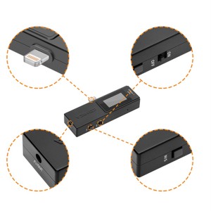 میکروفون یقه ای بی سیم کامیکا مدل VDLive10 MI رابط Lightning